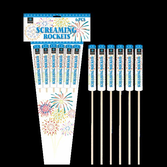 Screaming rockets
